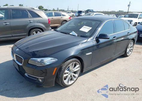 2016 BMW 535I z USA, uszkodzony, nr VIN WBA5B1C56GG134989